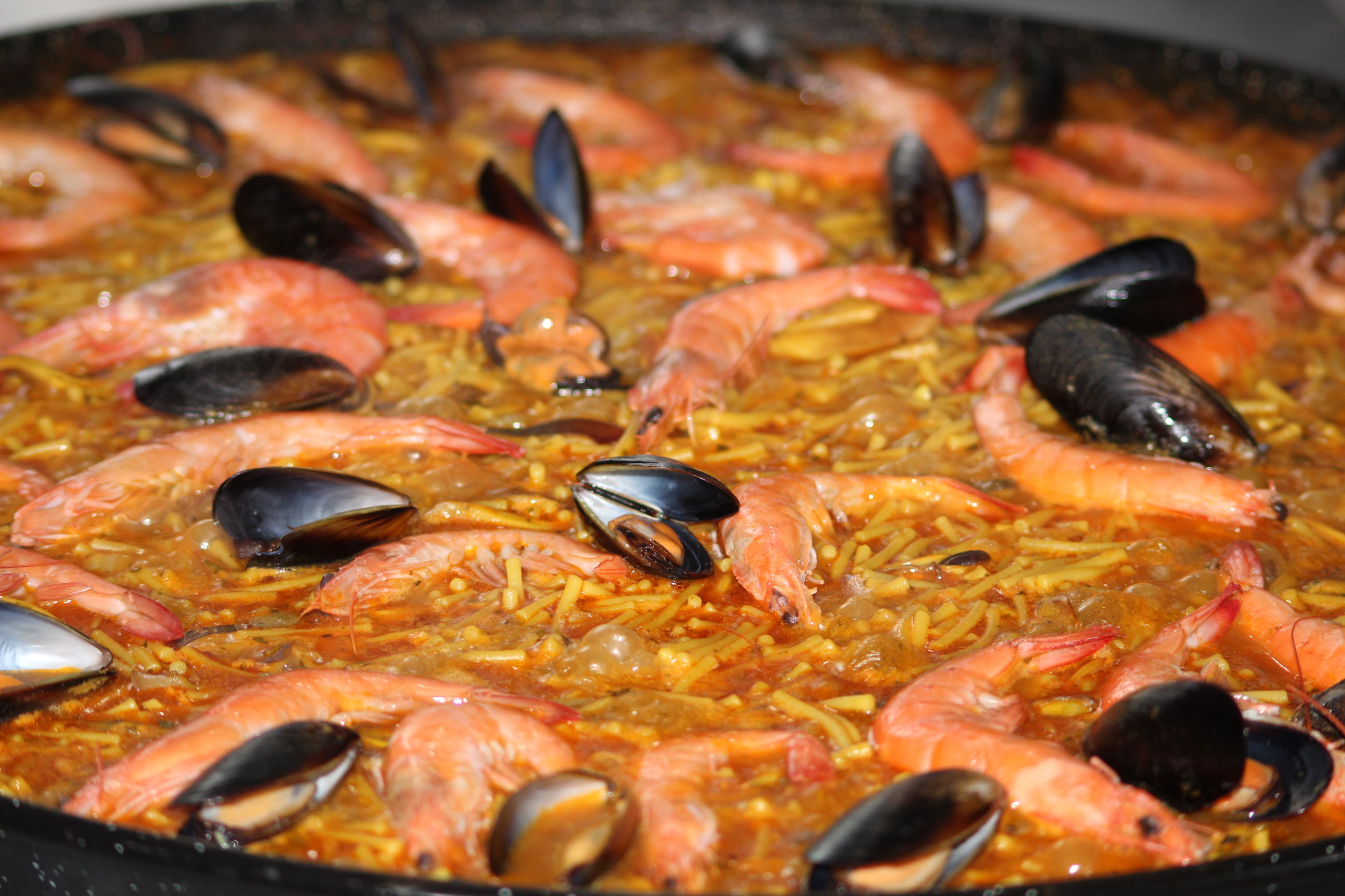 Plat géant convivial