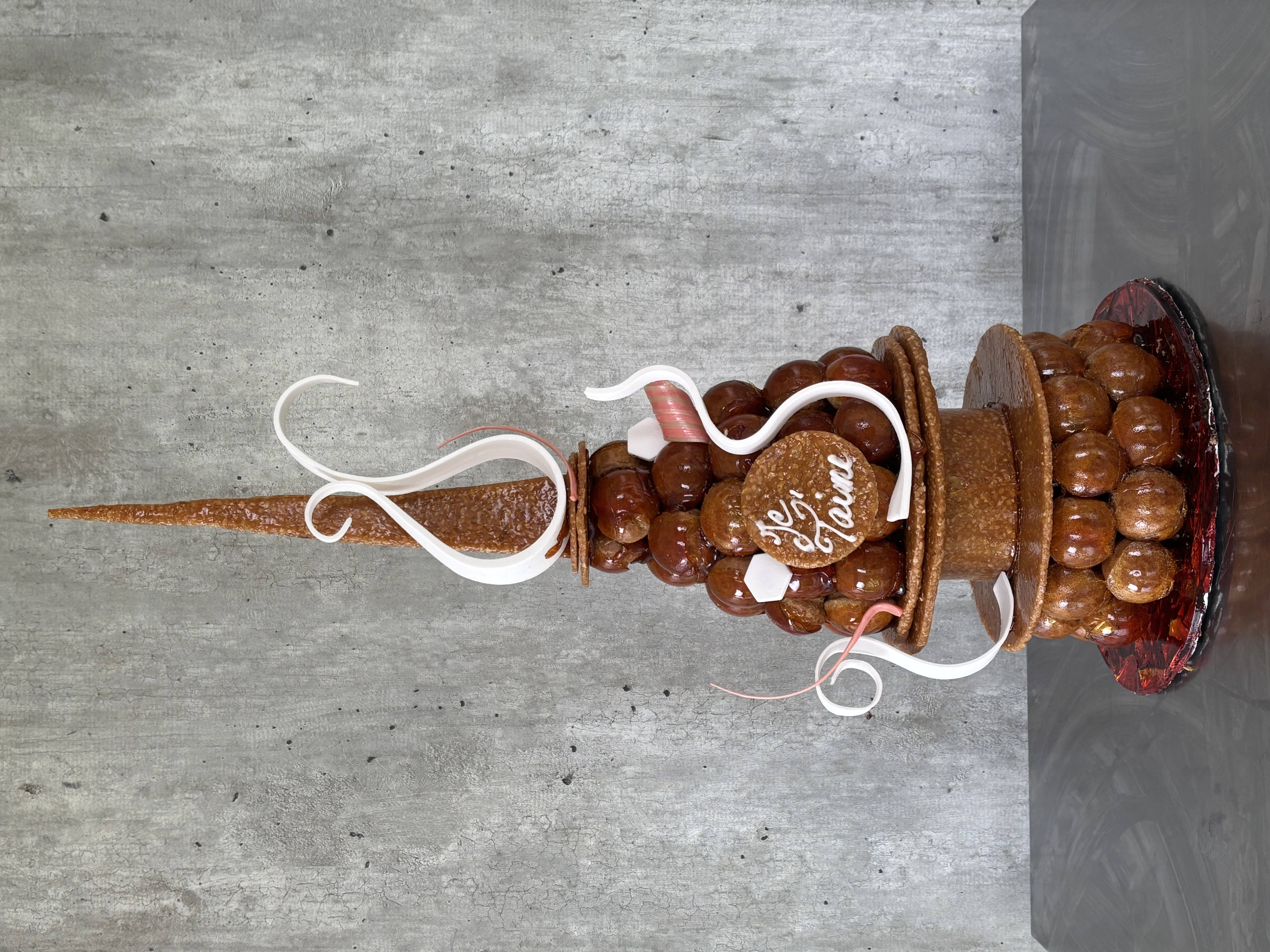 Pièce montée de choux traditionnelle